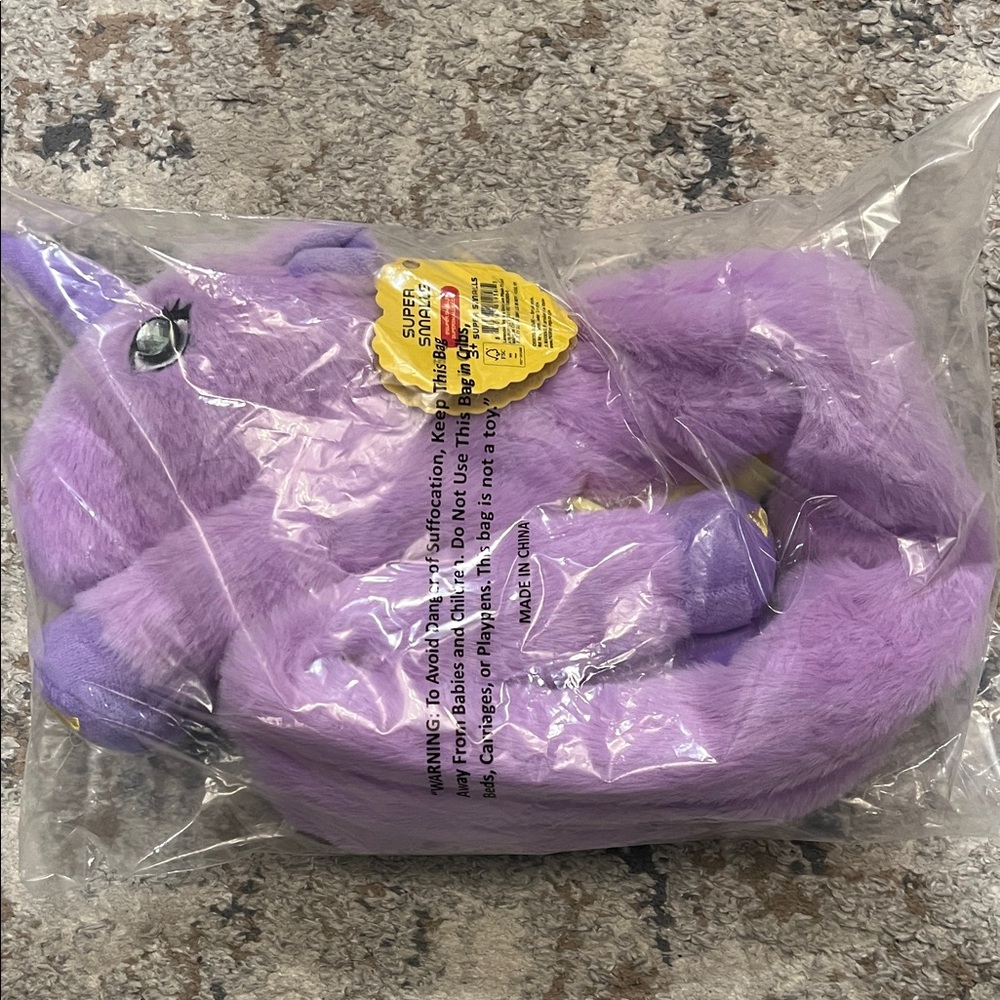 Super Smalls Purple Unicorn Kids scarf